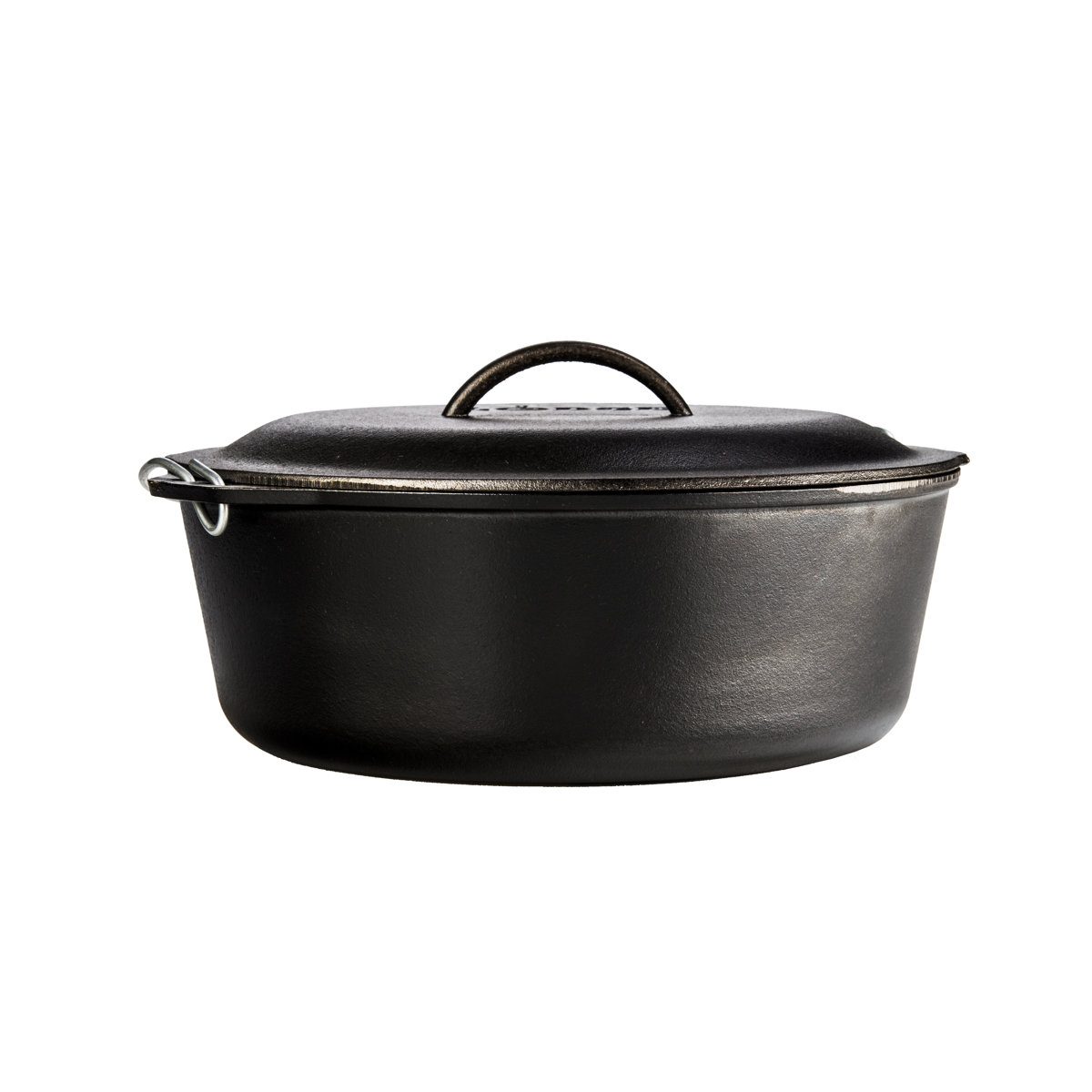 Lodge Cast Iron Dutch Oven With Bail Handle